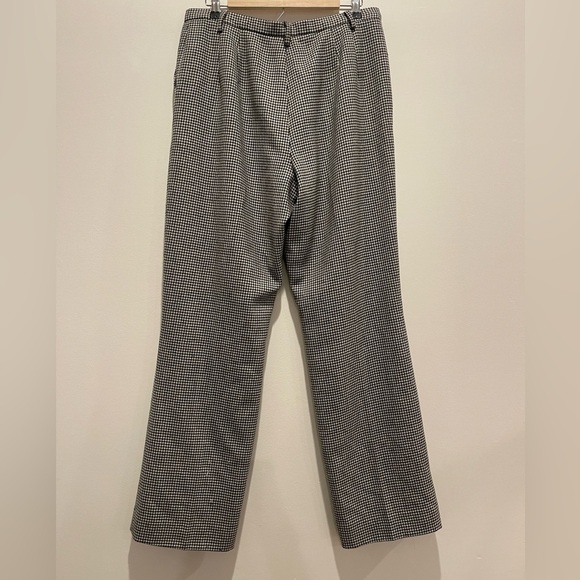 Vintage Pendleton 100% Virgin Wool Houndstooth Pants excellent size 12 - Picture 7 of 9